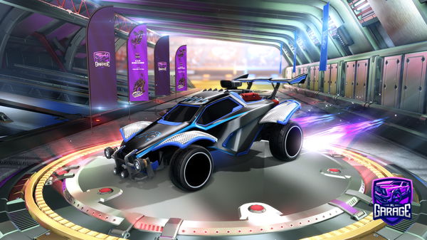 A Rocket League car design from Shark_alves