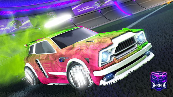 A Rocket League car design from Luigi2009