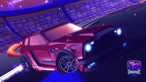 A Rocket League car design from Mexiveliz