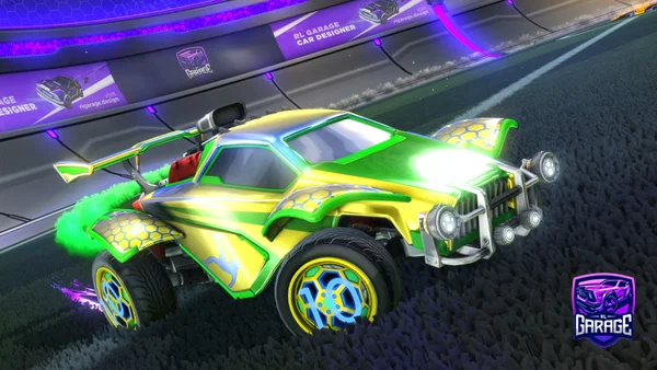 A Rocket League car design from WFC_NOXY