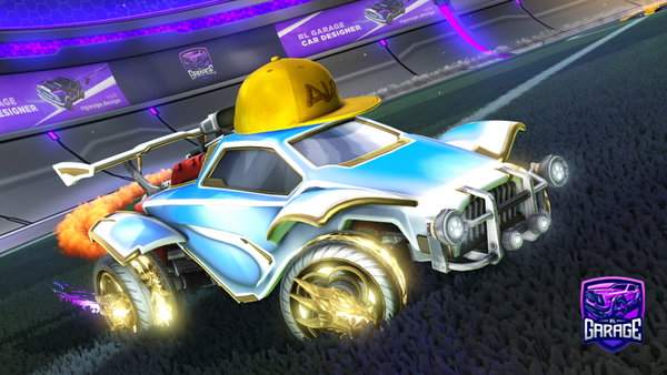 A Rocket League car design from AquaticPlayz421