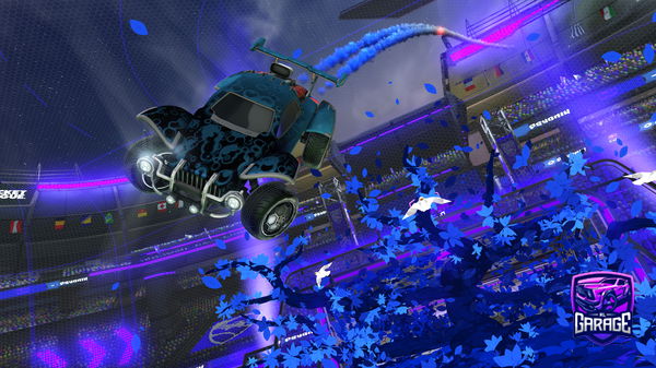 A Rocket League car design from spiderflow6730