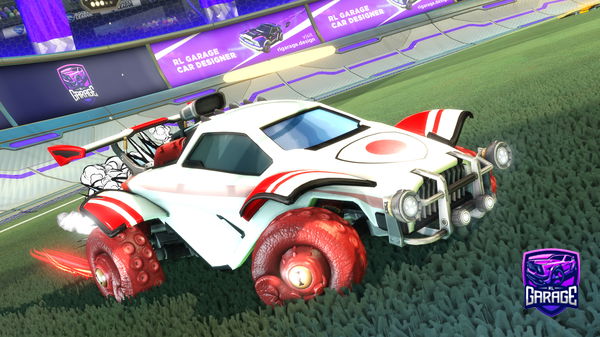 A Rocket League car design from puff1n