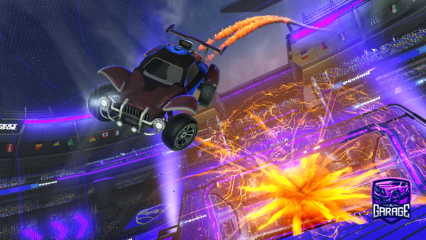 A Rocket League car design from Xx-FBI__305-xX