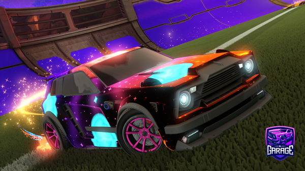 A Rocket League car design from HyperSonic07