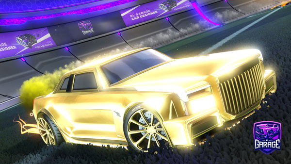 A Rocket League car design from Osimperior