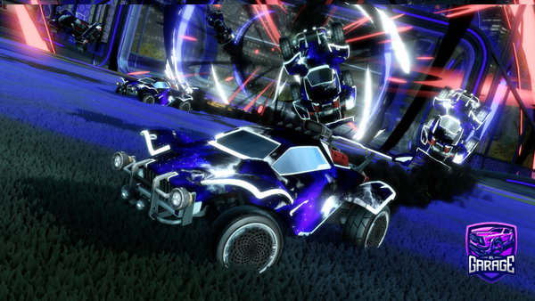 A Rocket League car design from s1bvrnek66