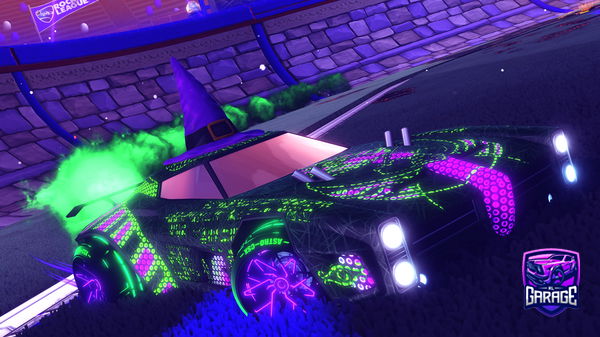 A Rocket League car design from abspielen