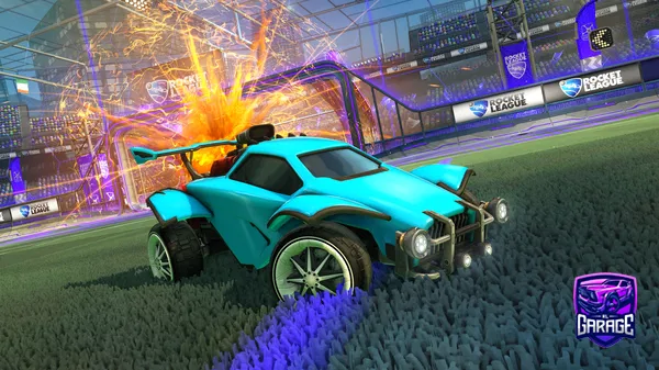 A Rocket League car design from JSLAK