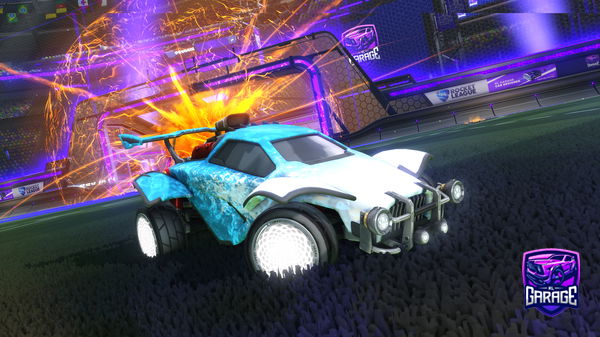 A Rocket League car design from Frisou111