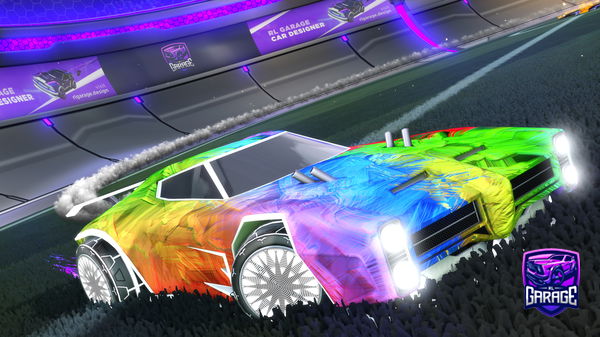 A Rocket League car design from PsnCQS_xander