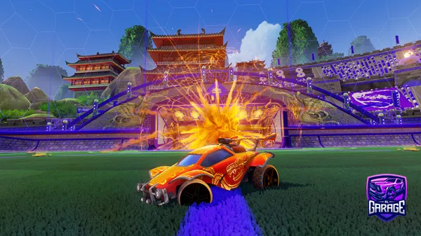 A Rocket League car design from JDGG77