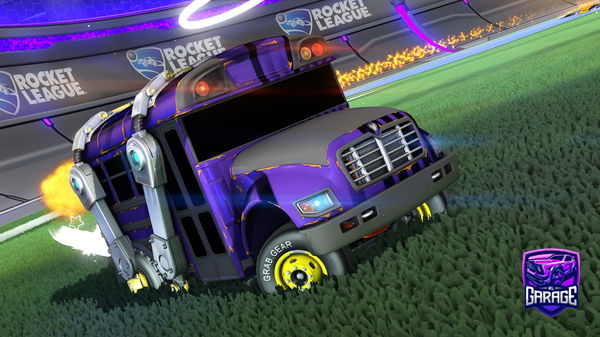 A Rocket League car design from Mortisblaster