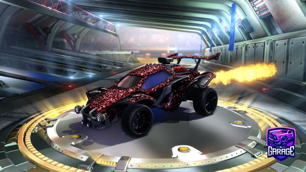 A Rocket League car design from Narref19