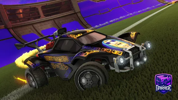A Rocket League car design from UltraMag117