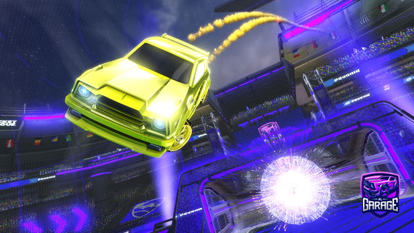 A Rocket League car design from Watermelon_050