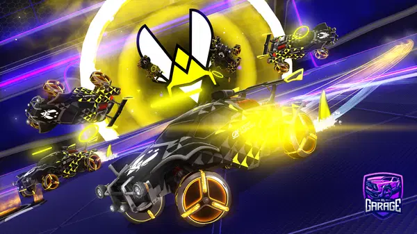 A Rocket League car design from TopBinner