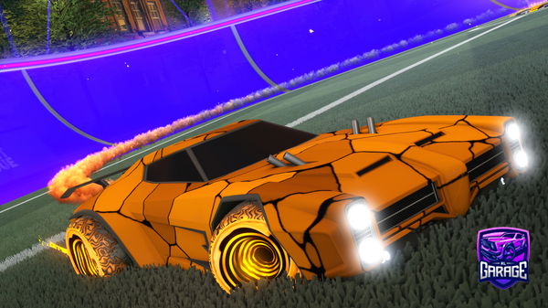 A Rocket League car design from Peio_xtu11