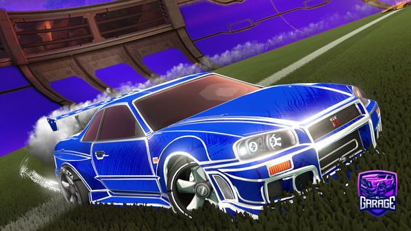 A Rocket League car design from BigDuckie