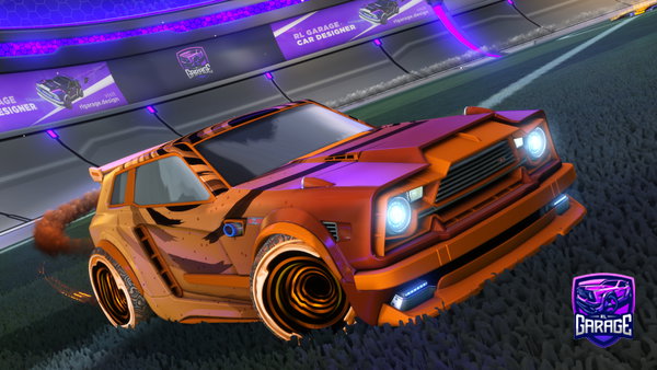 A Rocket League car design from Glc0901