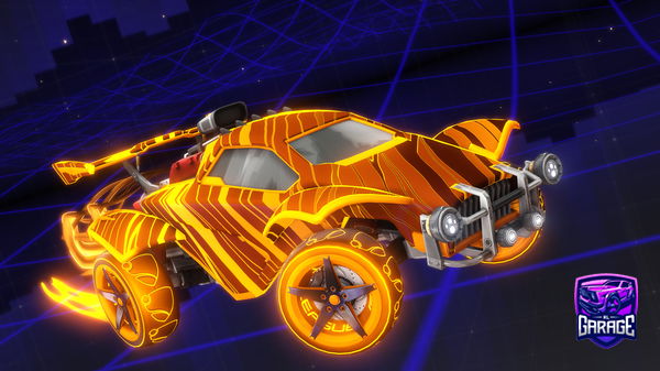 A Rocket League car design from Sotumney