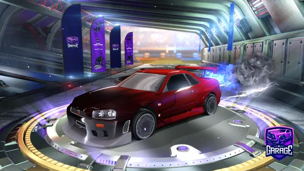 A Rocket League car design from Pizza07