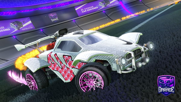 A Rocket League car design from Tommygun1235446