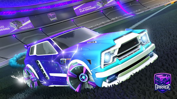 A Rocket League car design from LiquidWisp