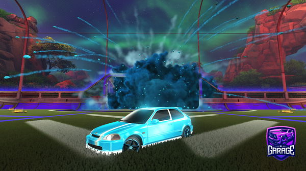 A Rocket League car design from Smoke_Broken