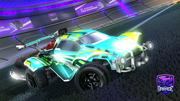 A Rocket League car design from Robertdijkstra20