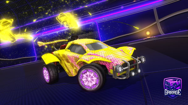 A Rocket League car design from AgentG5295