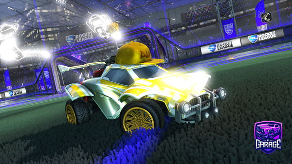 A Rocket League car design from greekfreak34