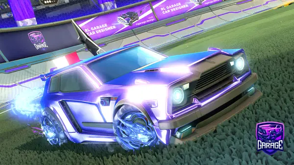 A Rocket League car design from 777kit7kat777