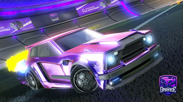 A Rocket League car design from Gunter-101109