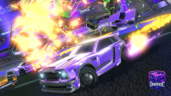 A Rocket League car design from HUSSAIN9746