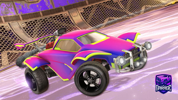 A Rocket League car design from OmgAlvickx