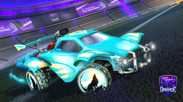 A Rocket League car design from JumboNL