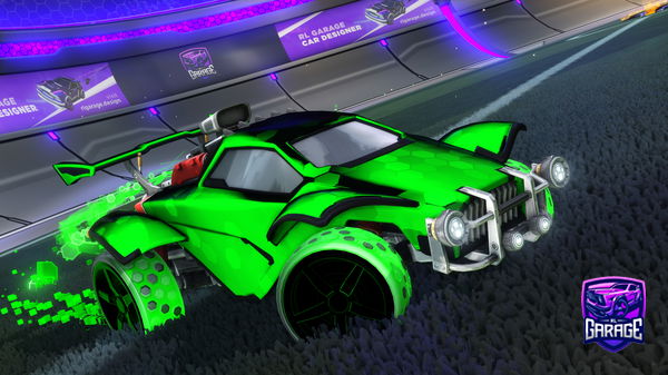 A Rocket League car design from DaFwog