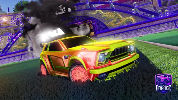 A Rocket League car design from Frogwump