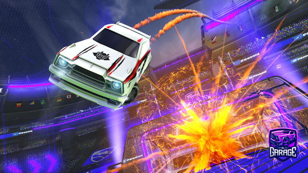 A Rocket League car design from TheCurtainCall