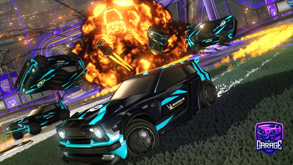 A Rocket League car design from Kaizen226