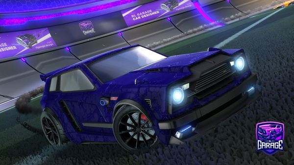 A Rocket League car design from DrippyZilla