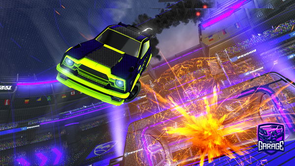 A Rocket League car design from X5_jaimacancoconut