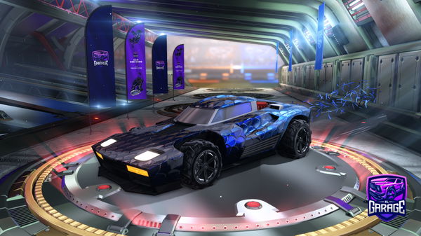 A Rocket League car design from HOTDOG_OCTANE