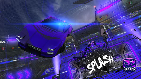 A Rocket League car design from Exovize