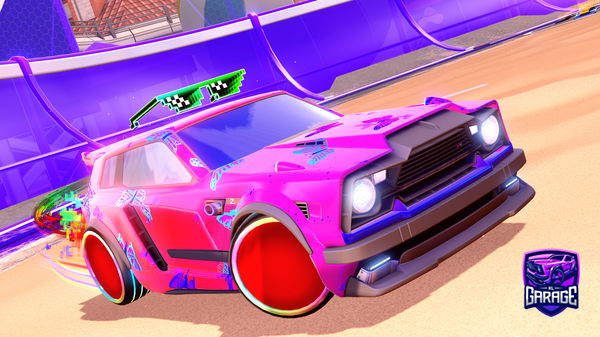 A Rocket League car design from Ice_spice