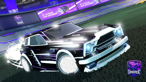 A Rocket League car design from sky_krxken