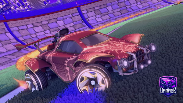 A Rocket League car design from hXcLLaMa