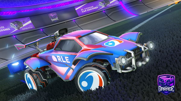 A Rocket League car design from Death_Apex