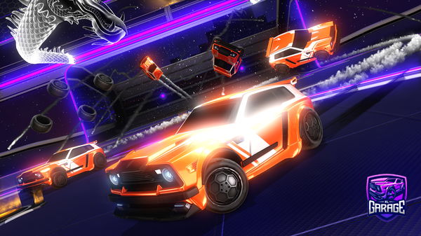 A Rocket League car design from lucakat